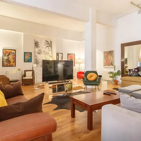 Apartment Amplio Loft A 2 Min Casco Viejo Bilbao