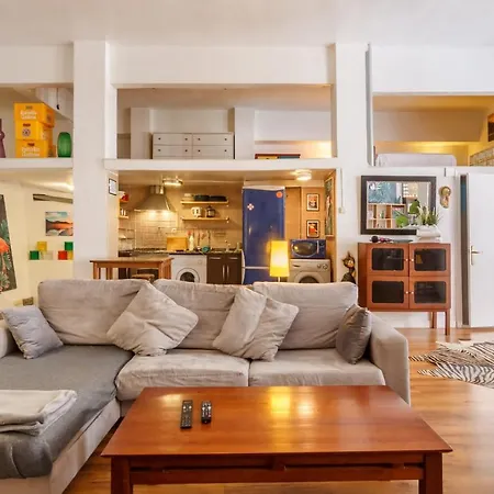 Amplio Loft A 2 Min Casco Viejo Lejlighed